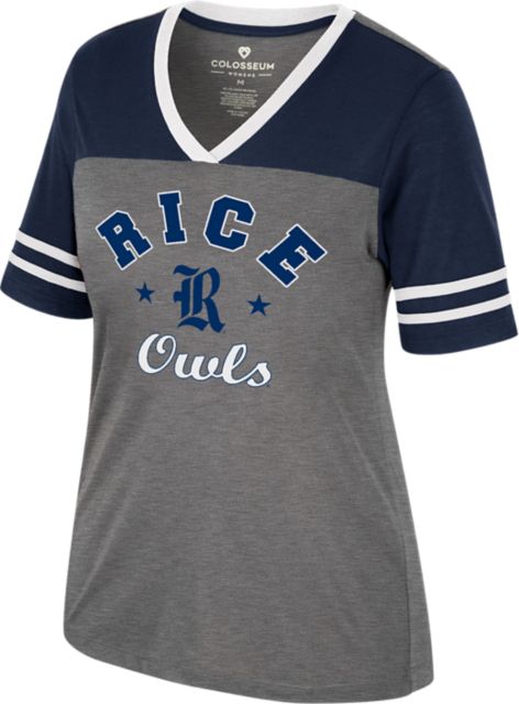 Rice University Women's V-Neck Short Sleeve T-Shirt: Rice University