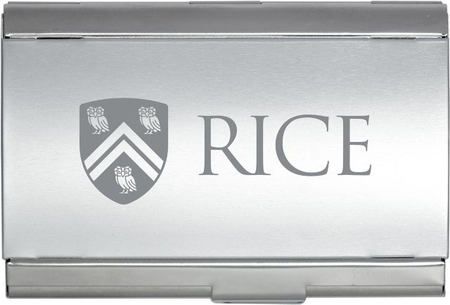 Rice University Business Card Case