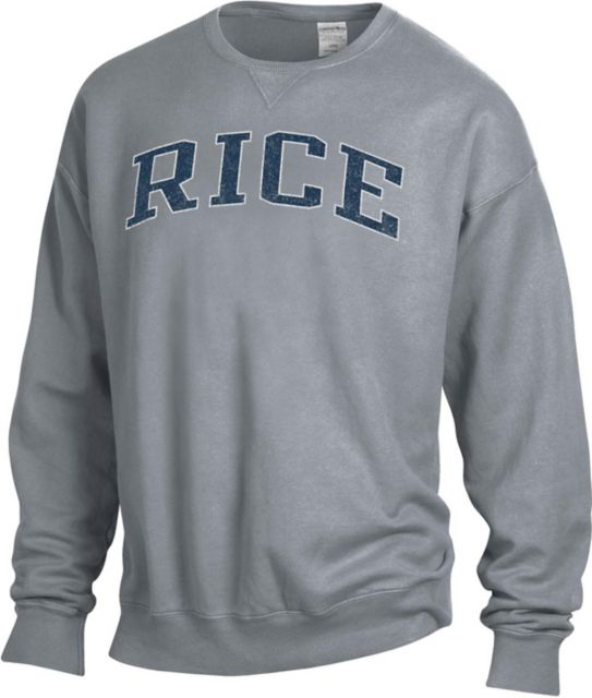 Rice University Garment Dyed Crew - ONLINE ONLY: Rice University