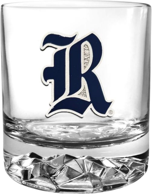 Rice University Round Glass