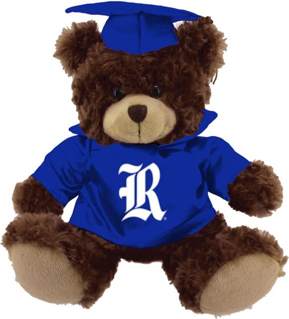 Rice University 12'' Graduation Bear - Chocolate - ONLINE ONLY
