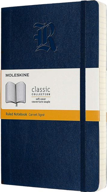 Rice University Large Ruled Moleskin