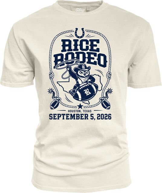 Rice University Football Rodeo Short Sleeve T-Shirt