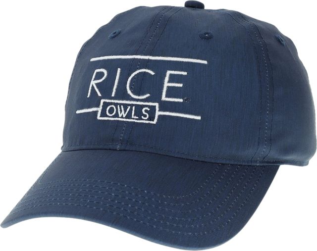 League-Legacy Men's Rice Owls Blue Cool Fit Stretch Hat, Small/Medium