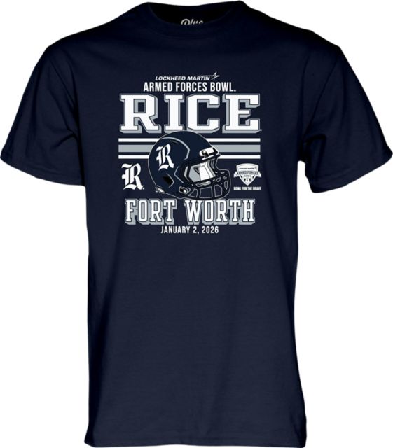 Rice University Football 2026 Armed Forces Bowl Short Sleeve T-Shirt