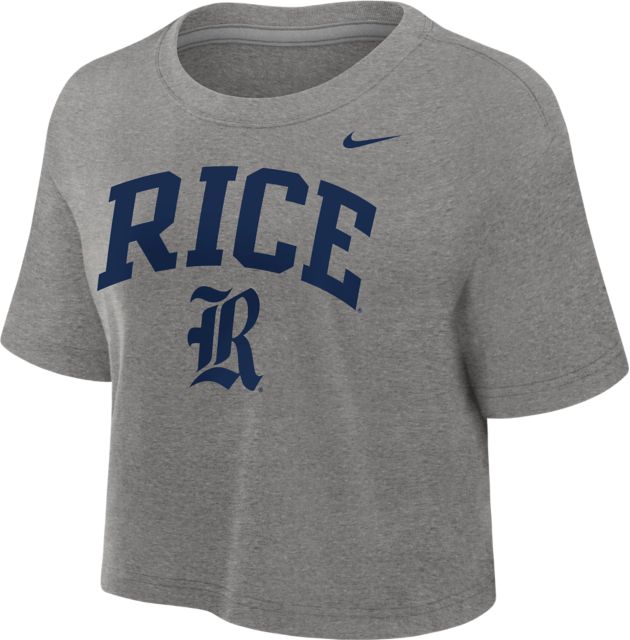 Rice University Owls Women's Dri-Fit Crop Short Sleeve T-Shirt