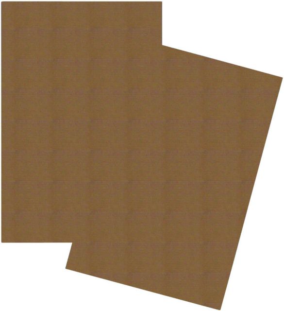 Kraft Corrugated Sheet 32 x 40 E-Flute - In Store Only