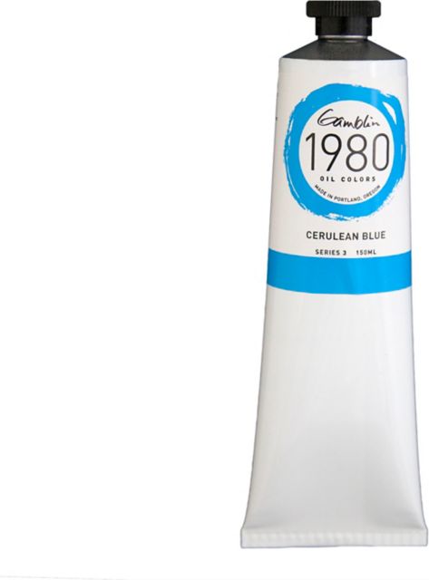 1980 Oil 150Ml Cerulean Blue