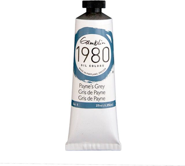 1980 Oil 37mL Paynes Gray