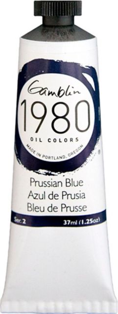 1980 Oil 37mL Prussian Blue