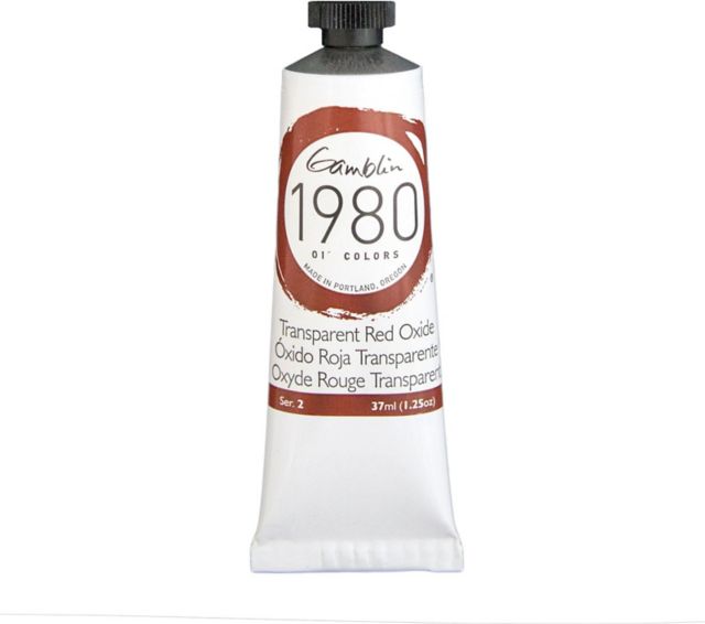 1980 Oil 37mL Transparent Red Oxide
