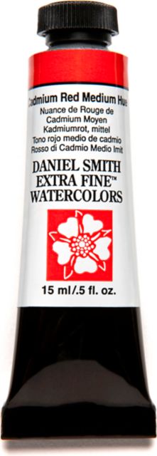 DANIEL SMITH WATERCOLOR 15ML CADMIUM RED MEDIUM HUE