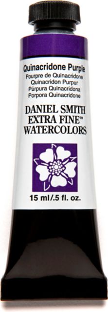 DANIEL SMITH WATERCOLOR 15ML QUINACRIDONE PURPLE