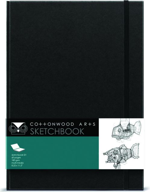 Designer Hardbound Sketchbook 8.25 x 11.5 60 Sheets
