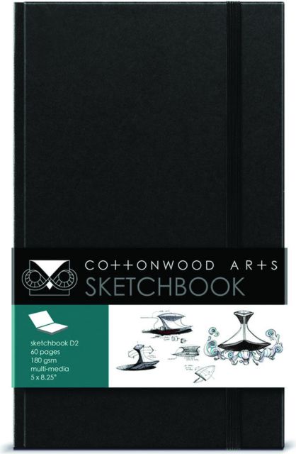 Designer Hardbound Sketchbook 5 x 8.25 60 Sheets