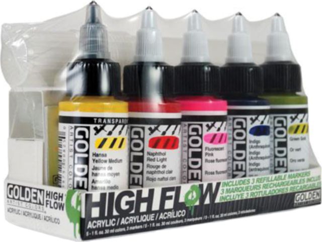 HIGH FLOW ACRYLIC SET 8-PIECE SET
