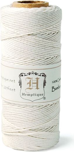 BAMBOO CORD 205-FOOT WHITE