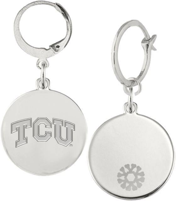 Texas Christian University Earrings
