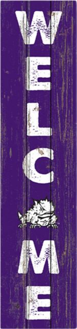 Texas Christian University 10.5''x 47'' Porch Leaner - ONLINE ONLY