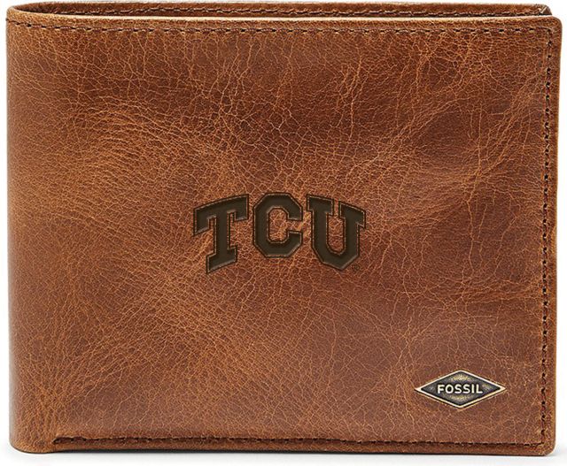 Fossil Leather Ryan RFID Passcase - Dark Brown - ONLINE ONLY