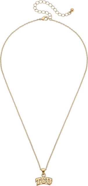 Texas Christian University Logo Necklace