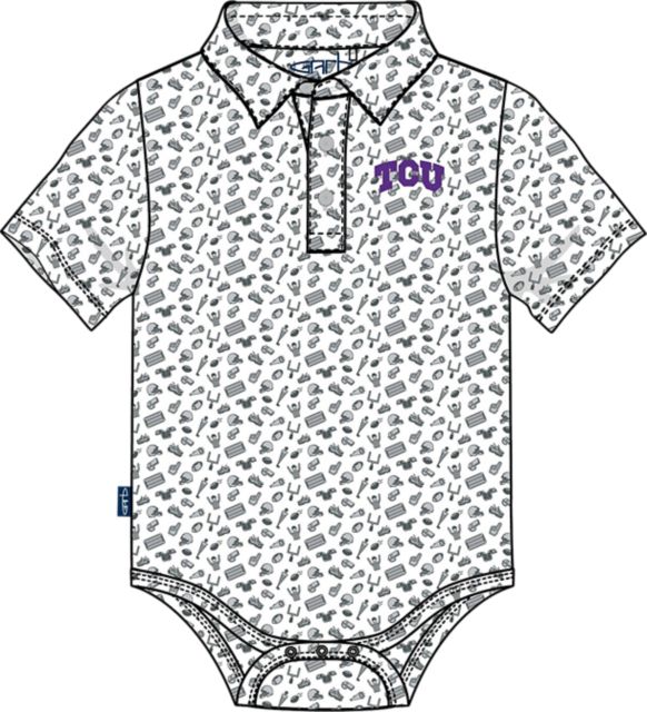 Texas Christian University Infant Polo