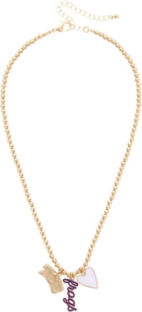 Texas Christian University Charm Necklace