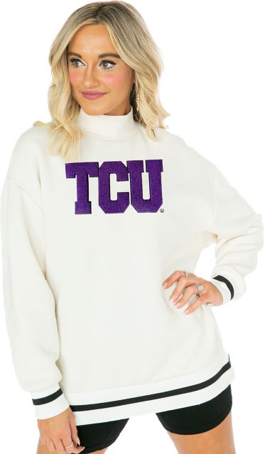 Texas Christian University Women's Scuba Hoodie Light Cotton