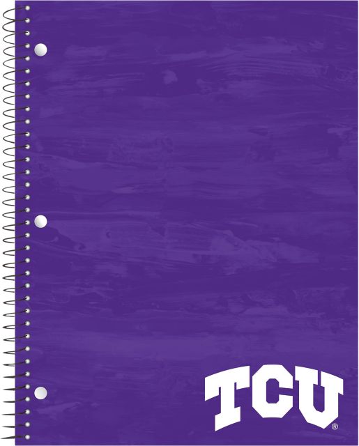 Texas Christian University 1 Subject Notebook
