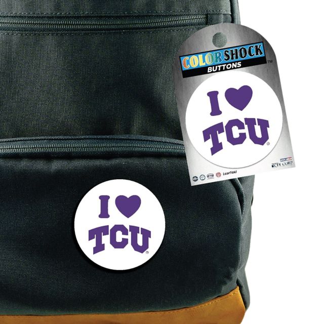 Texas Christian University 3'' Button