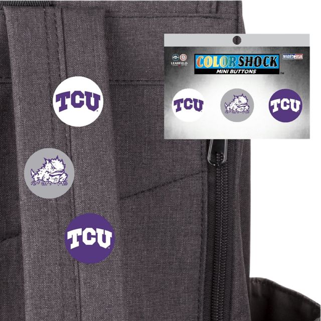 Texas Christian University 3-Pack Mini Button
