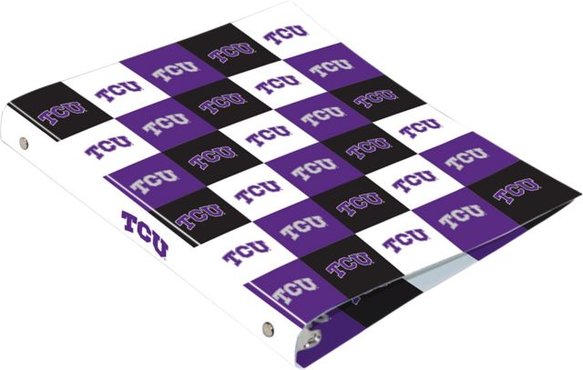 Texas Christian University 1 inch Binder