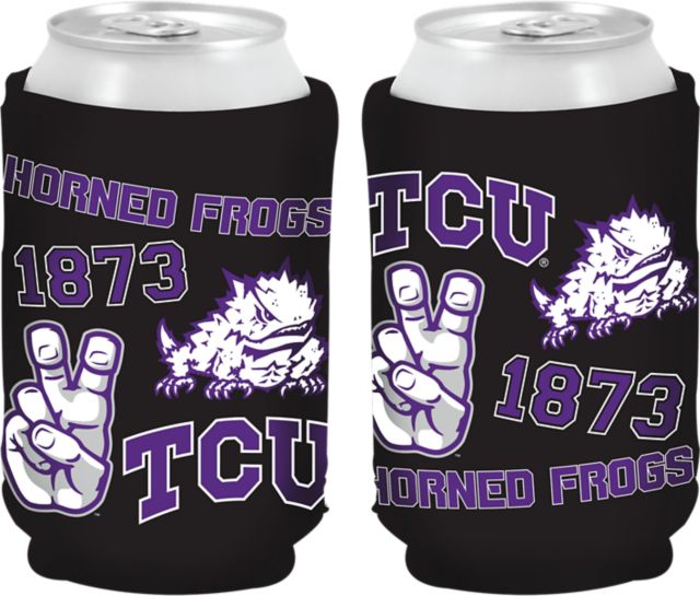 Texas Christian University Horned Frogs Can Coozie