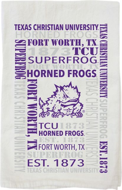 Texas Christian University Tea Towel