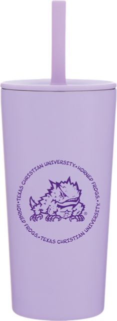 Texas Christian University 20 oz. Gatlinburg Tumbler with Straw