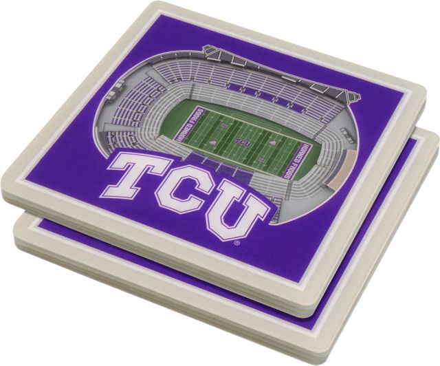 Texas Christian University 3D Stadium Coaster
