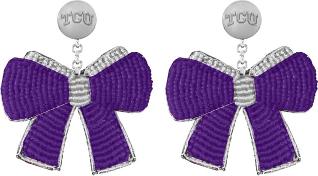 Texas Christian University Carmen Earrings