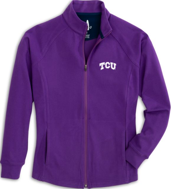 Texas Christian University Women's Scuba Hoodie Light Cotton