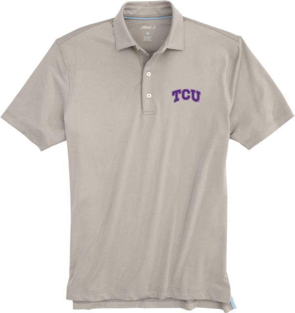  TCU Mens Elite Polo Shirt (Color: White) - Medium : Clothing,  Shoes & Jewelry