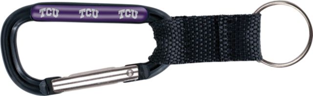 Texas Christian University Carabiner Keychain