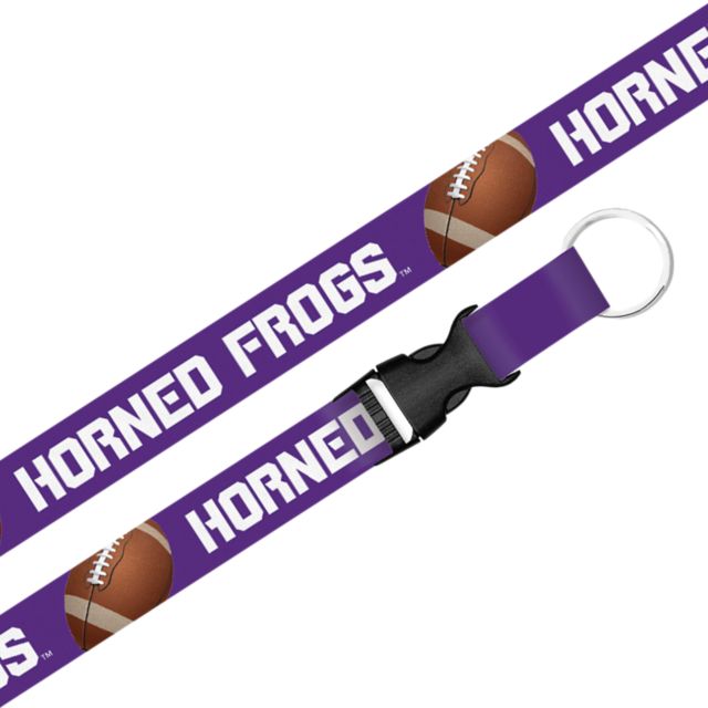 Texas Christian University Horned Frogs Lanyard with Buckle
