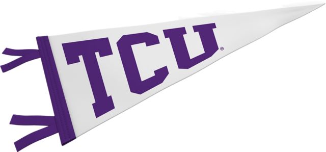 Texas Christian University 6'' x 15'' Pennant
