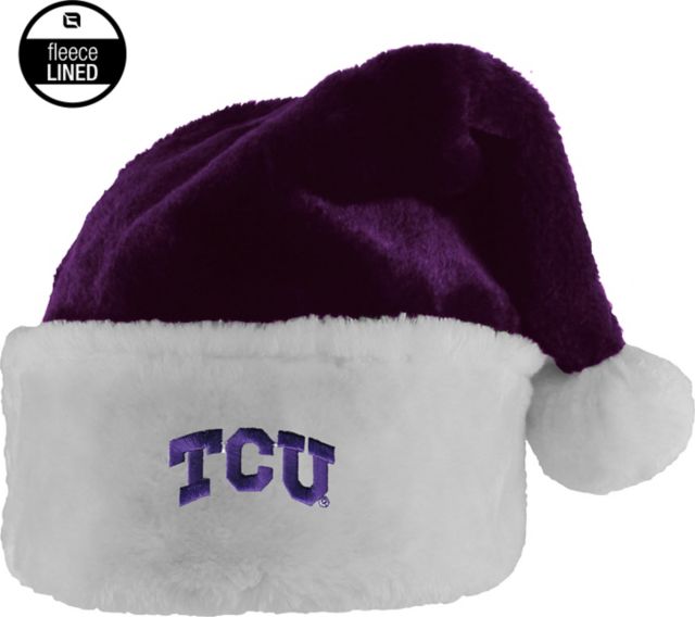 Texas Christian University Santa Hat