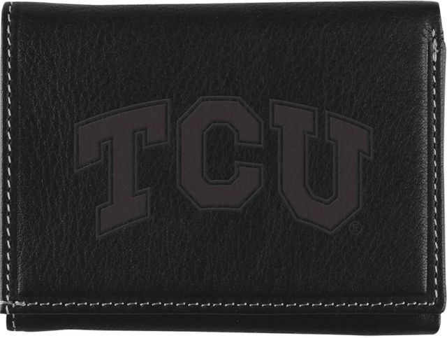 Texas Christian University Men's Trifold Wallet