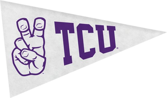 Texas Christian University Mini Magnet Pennant