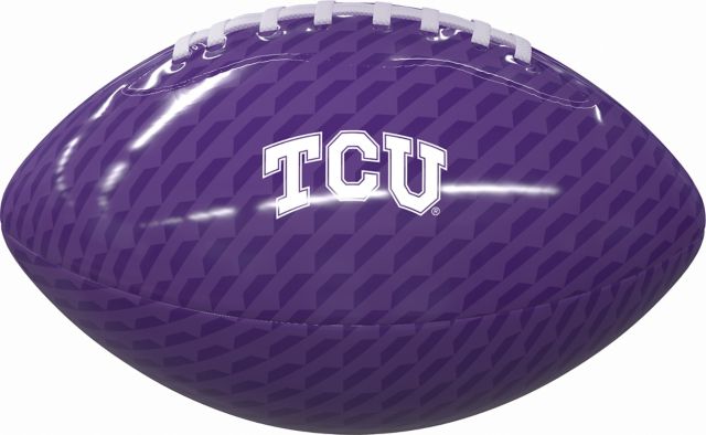 Texas Christian University Mini Glass Football