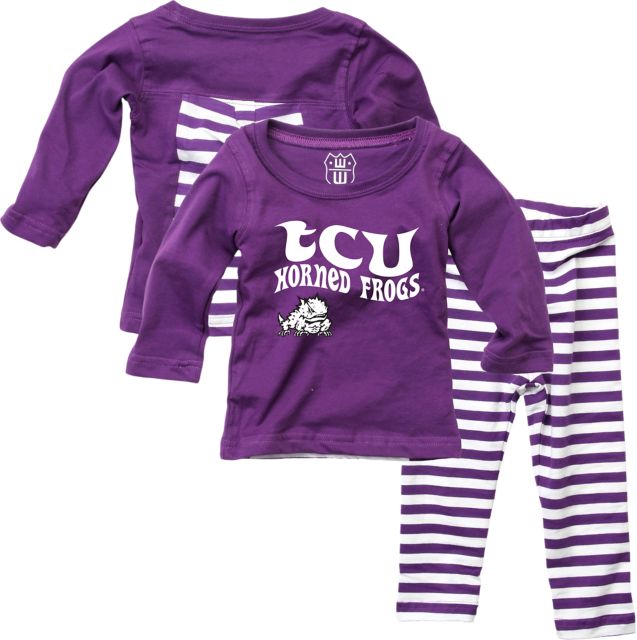 Texas Christian University Infant Girl's Set