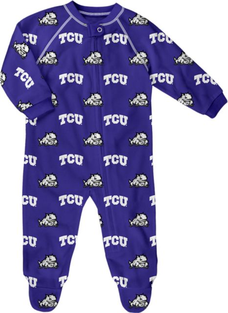 Texas Christian University Newborn Coverall
