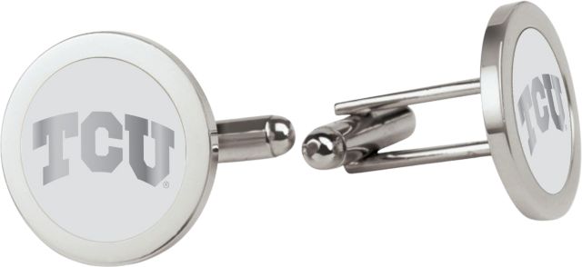 Texas Christian University 3/4" Cufflinks