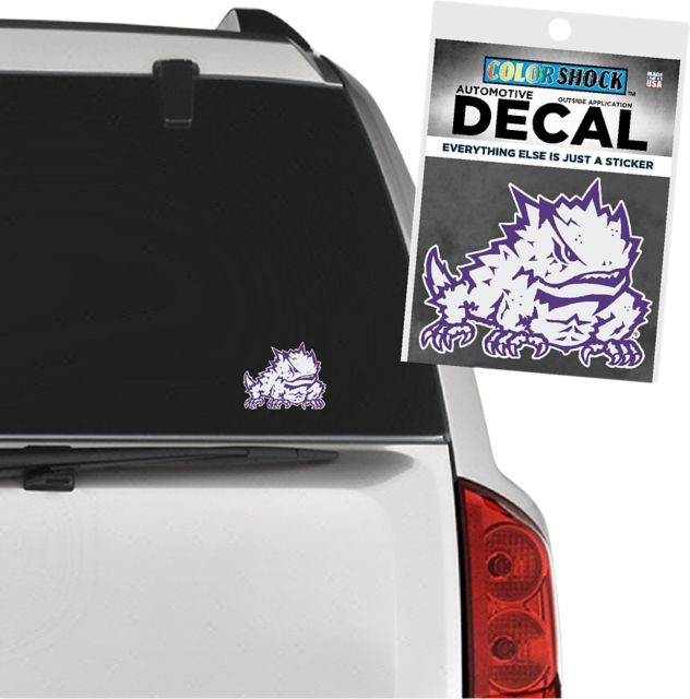 Texas Christian University Horned Frogs Decal